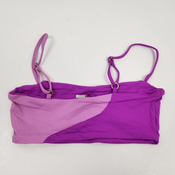 L*Space Ari Bikini Top in Purple/Pink Size Small NWT - Picture 2 of 4